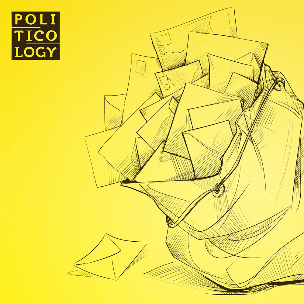 Politicology: Lucy Caldwell and Ron Steslow - Episode Art