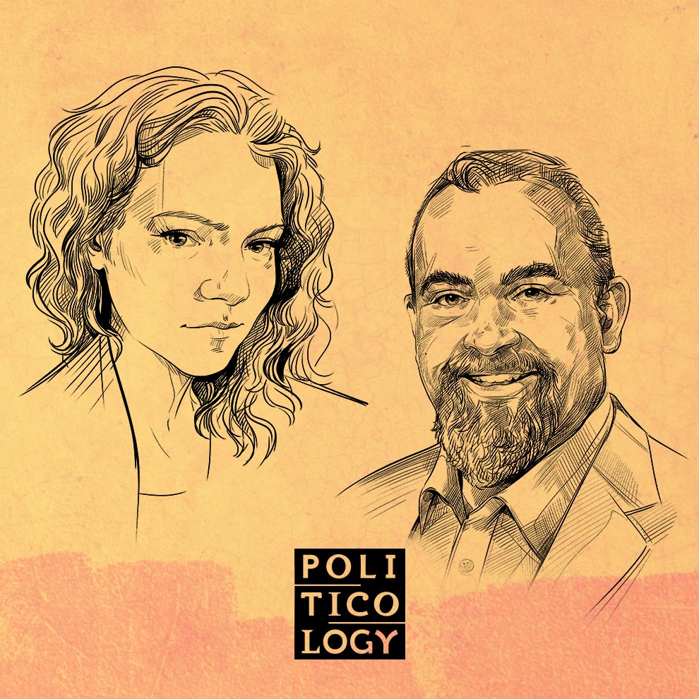 Politicology: Molly McKew and Marc Polymeropoulos - Episode Art
