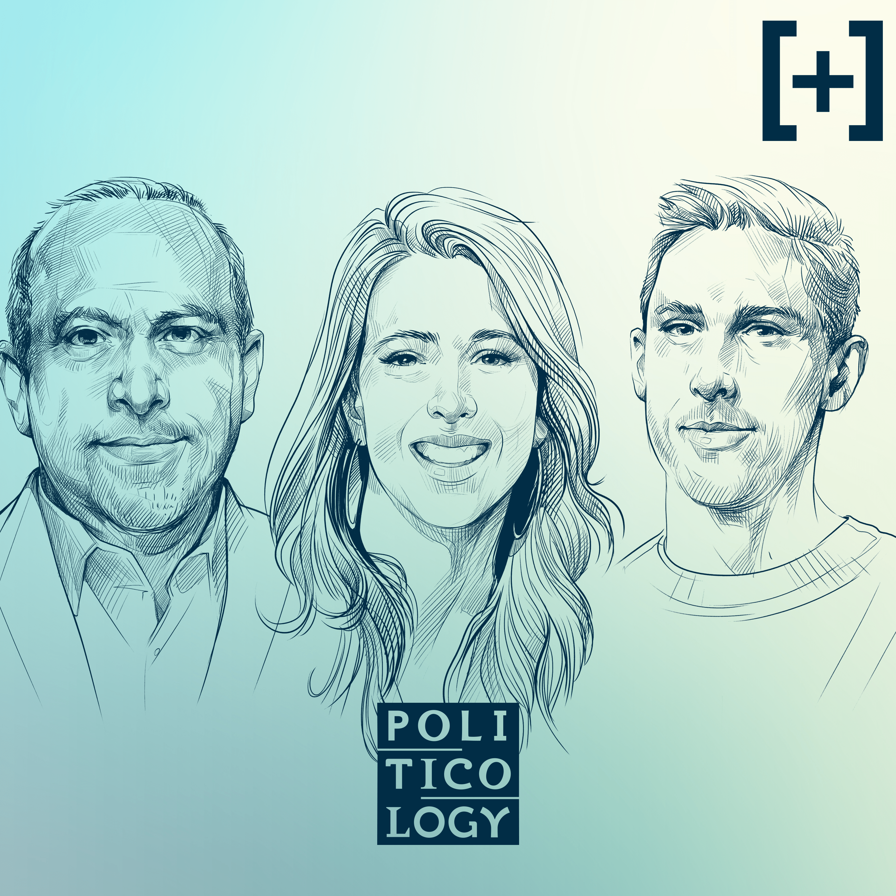 Politicology: Mike Madrid and Liz Gilbert - Episode Art